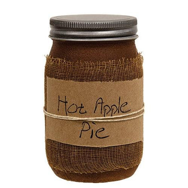Hot Apple Pie Jar Candle 16oz - The Fox Decor